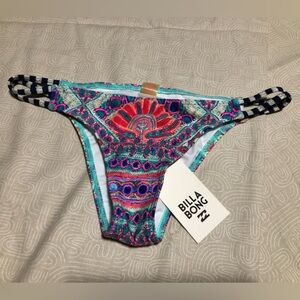 Billabong Low Rise Skimpy Coverage Bikini Bottoms